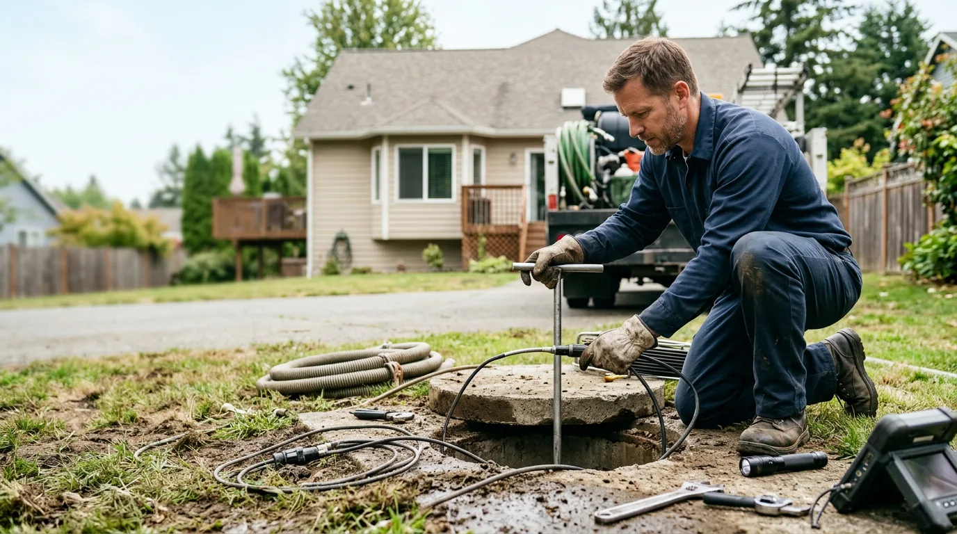 Septic Tank Pumping in Hendersonville, NC